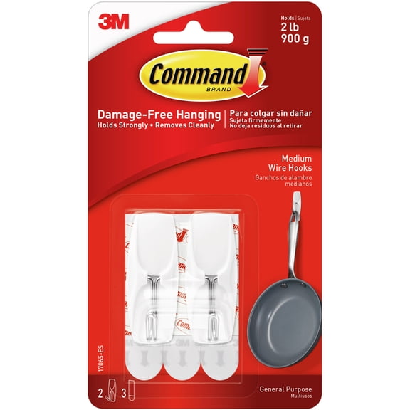 Command™ Medium Wire Hook 17065-EF