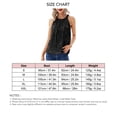 thumbnail image 4 of Sin mangas de lentejuelas tanque brillo cuello redondo chispa lentejuelas tanque camisa para mujer señora verano, 4 of 6