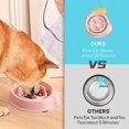 thumbnail image 5 of Comedero lento para mascotas, alimentación saludable, comida lenta para mascotas, cuenco para mascotas pequeñas y medianas, 5 of 5