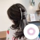 thumbnail image 5 of Vogacara Peine elástico entrelazado con circulares completos para mujer, peines de cristal flexibles, soporte para diadema, banda para la cabeza, Cuidado del cabello Rosado Vogacara CE012375-07, 5 of 6