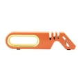 thumbnail image 1 of Afilador de cuchillos evita resbalones eficiente 4 en 1 piedra de afilar cuchillas de cocina para tijera naranja, 1 of 5