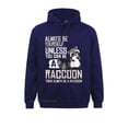 thumbnail image 4 of Regalo del susurrador de mapaches Sudaderas baratas divertidas con mapache Sudaderas con capucha estilo japonés Ropa deportiva de verano de manga larga Verano Otoño, 4 of 5