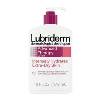 Lubriderm Advanced Therapy Fragrance-Free Lotion,  E, 16 fl. oz