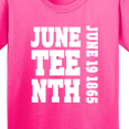 thumbnail image 4 of Inktastic Juneteenth June 19, 1865 Youth T-Shirt, 4 of 5