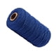 thumbnail image 5 of Cuerda de algodón hecha a mano, 3 mm de diámetro, de un solo color, tejidas para manualidades, cuerdas de 100 m, azul 1 Rollo Scienceny HA5320-15B, 5 of 6