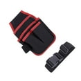 thumbnail image 1 of OULII Ceinture d'Outils Électricien Rouge avec Multiples Poches pour Outils d'Entretien et de Réparation, 1 of 8