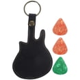 thumbnail image 1 of 1 juego de estuche para púas de guitarra, estuche para transportar púas, bolsa de almacenamiento para guitarra con púas de guitarra., 1 of 7