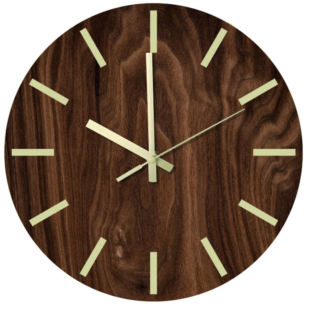 Luminous Acrylic Round Wall Clock Home Decorative Wall Hanging Watch