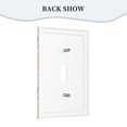 thumbnail image 5 of Italian Pizza Mushrooms Vintage Light Switch Cover Decorator Single Toggle Wall Plate 1-Gang Receptacle Outlet Decor, 5 of 7