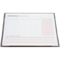 thumbnail image 2 of KAKOWELY Hoja de calendario en blanco para escritorio, planificador mensual, bloc de notas, bloc de notas de planificación de calendario en blanco, 2 of 5