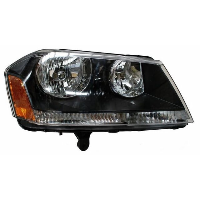 FARO AVENGER 2009 al 2014 DODGE Derecho/Pasajero Generica Negro 1 pieza Producto Nuevo