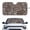 Brown Leopard, variant on Uorisanigo Brown Leopard Car Sun Visor Foldable Car Windshield Sun Shade Sun Shade for UV Protection Auto Interior Protector Easy Installation Fit Most Cars, Truck, Suv, or Van