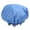 Sky Blue, variant on jiaroswwei Home Women Elastic Reusable Waterproof Shower Cap Head Hair Cover Bathing Hat