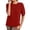X1_Red, variant on Knit Sweater for Women, Yigetop Women Fall Sweaters Loose Fit Short Sleeve Lightweight Tunic Tops 2025 Dressy Casual Business Blouses Womens Short Sleeve Sweater Beige L