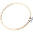 thumbnail image 1 of HUGFEGWE 1pc Quilting Kits Bracelet Kits Wood Bracelet DIY Embroidery Hoop Ring Embroidery Hoops 16 Inch Punch Needle Frame Piercing Kit Embroidery Circle Ribbon Wooden Embroidery UA824-18364, 1 of 9