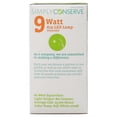 Simply Conserve LED Light Bulb, 9W (60W Equiv) Dimmable, Warm White