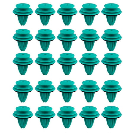 

Ltesdtraw 25pcs Car Door Trim Panel Nylon Clips Retainer Fastener Rivets 90467-10188