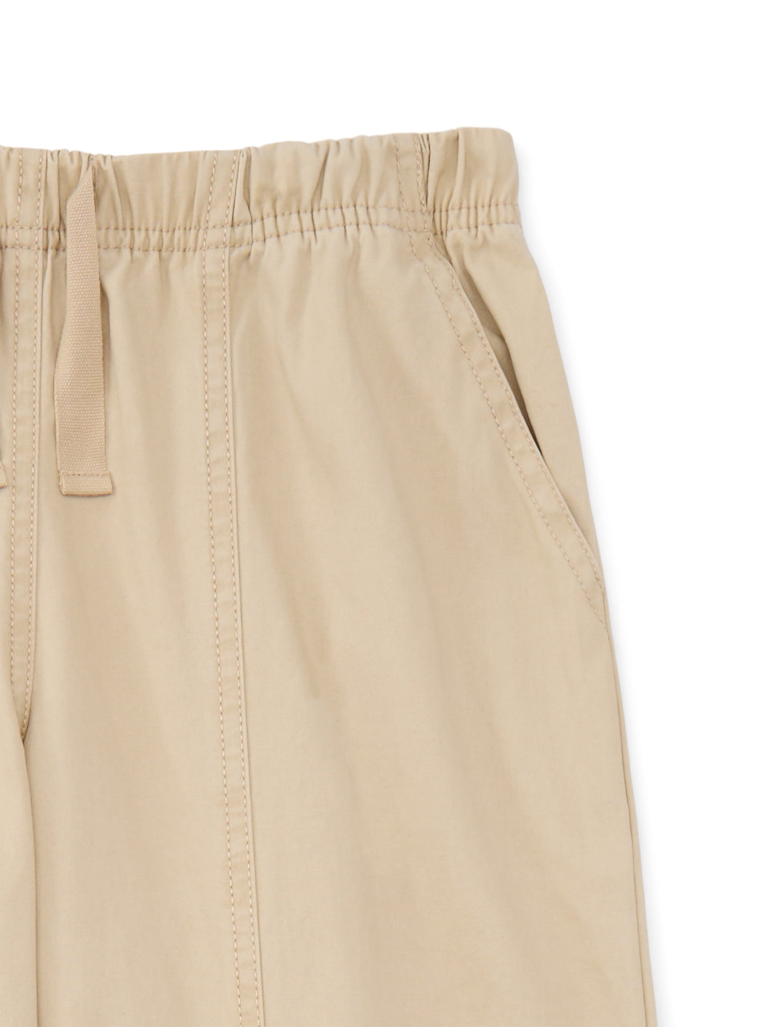 Weekend Academy Girls Elastic Waist Pull-On Pants, Sizes 4-18