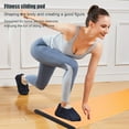 thumbnail image 4 of Workout Sliding Board, Exercise Equipment Orange Exercise Slide Board  For Hockey For Outdoor Fitness, 4 of 8