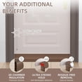thumbnail image 6 of YardChic Silicone Door Draft Stopper, Waterproof Self Adhesive Weather Stripping Door Seal, Soundproof Wind Dust Door Insulation Tape For Wooden Glass Metal Doors, Interior/Exterior Doors, 6 of 7
