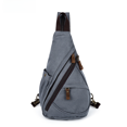 thumbnail image 1 of Men's canvas backpack multifunctional single shoulder or double shoulder capacity large crossbody bag, 1 of 4