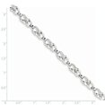 thumbnail image 2 of White Sterling Silver bracelet Diamonds Diamond 7.5 in, 2 of 2