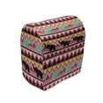 thumbnail image 1 of Animal Stand Mixer Cover, Abstract Pattern of an Animal Silhouette on a Background of Zigzags, Kitchen Appliance Organizer Bag Cover with Pockets, 5 Quarts, Vermilion and Multicolor, by Ambesonne, 1 of 4