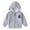 Grey, variant on Kids 2025 New Thin Hooded Casual Windbreaker For Boys Kid Boys Coats