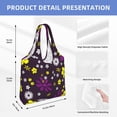 thumbnail image 4 of ZNDUO Women Tote Bag, Casual Handbags Big Capacity Shopping Shoulder Bag- Geometric Floral Pattern, 4 of 7
