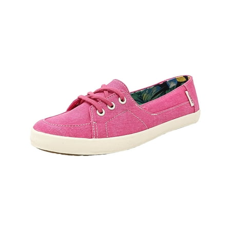 Vans Women's Palisades Vulc Washed Canvas Fuchsia Purple Ankle-High ...