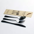 thumbnail image 4 of YSNOOWE 100Ud Bolsas Para Cubiertos De Papel Kraft Resistentes Para Fiesta Banquete, 4 of 8