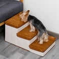 thumbnail image 3 of Escaleras de Madera para Mascotas Sunnimix para Cama Alta, 3 of 8