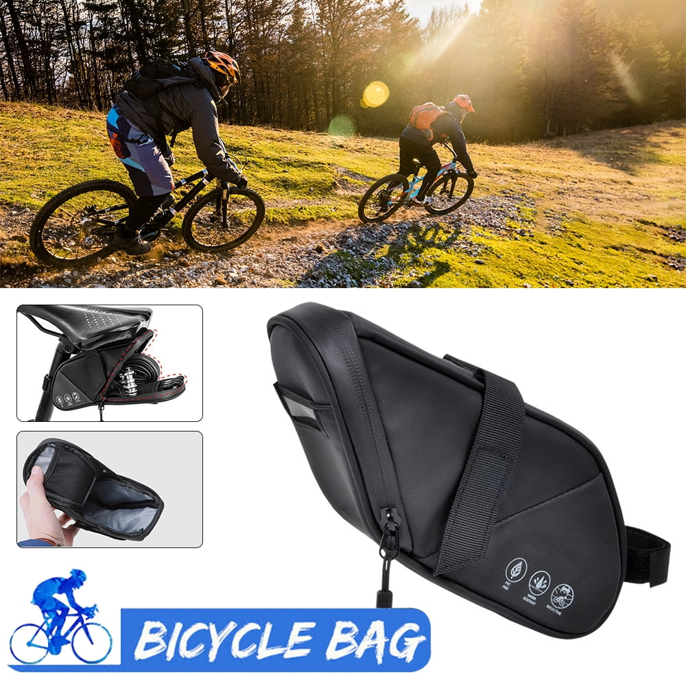 Large Under-Seat Storage Compartment Bicycle Bag Professional Cycling Accessories Waterproof Road and Mountain Bike Under Seat Bag Seat Post Bag with Water Bottle Pocket Rhinowalk Bike Saddle Bag Large Under-Seat Storage Compartment Bicycle Bag Professional Cycling Accessories Waterproof Road and Mountain Bike Under Seat Bag Seat Post Bag with Water Bottle Pocket Rhinowalk Bike Saddle Bag