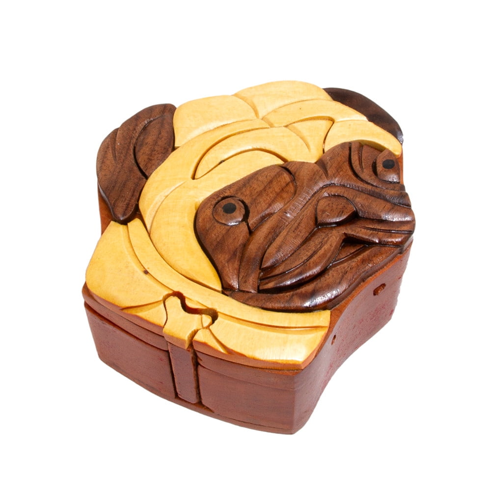 Pug top jewelry box