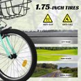 thumbnail image 4 of Raistyw 20 inch Kids' Bike, Girls Mountain Bike for Ages 8-12, 1 Speed Teenager Bicycles with Coaster Brake ,V-Brake, Green, 4 of 14
