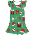 thumbnail image 1 of Vestido de Navidad 2022, disfraz de Papá Noel para niñas, ropa de fiesta de cumpleaños para niños, disfraz de Halloween, disfraz informal de dibujos animados, vestido 1-10 Y12M Gao Jinjia LED, 1 of 2