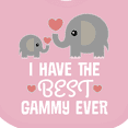 thumbnail image 4 of Inktastic Best Gammy Ever Grandchild Boys or Girls Baby Bib, 4 of 4