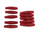 thumbnail image 2 of 10 Uds. Cebo suave para pesca, señuelo Artificial de abeja, pupa y patata, señuelo largo con sal, 6cm, 8g, rojo vino YUNYI BRAND  Deportes, 2 of 8
