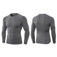 thumbnail image 3 of Mens Base Layer,Long Sleeve Compression Shirts Athletic Base Layer Shirt for Workout, 3 of 7