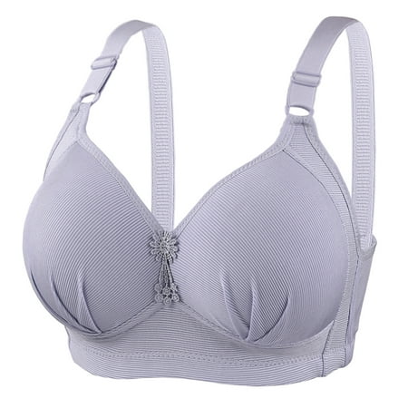 Fesfesfes Women Fashion Bra Wireless Underwear One-Piece Bra Everyday Underwear High Support Bras for Women