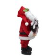 thumbnail image 3 of Northlight 12" Red and White Santa Claus with Arms Full of Tootsie Rolls Christmas Tabletop, 3 of 4