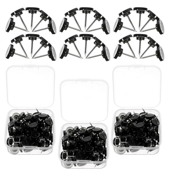 Hemoton 3 Boxes Office Thumb Tacks Hanging Nails Thumb Tacks Small Pushpins Office Cord Hanging Pushpins