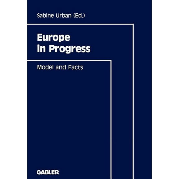 Europe in Progress, (Paperback)