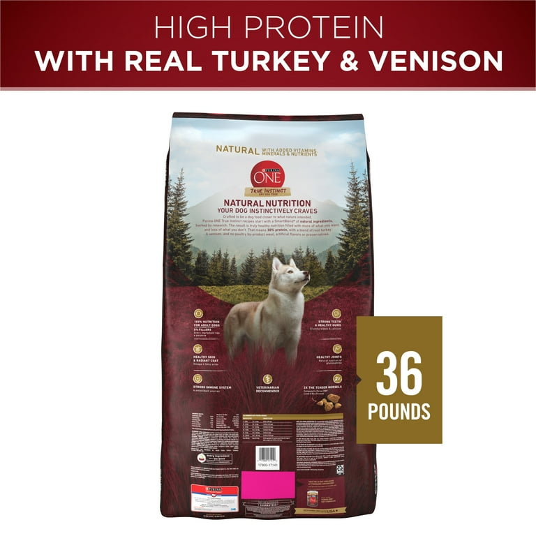 Purina one turkey and venison 36lb hotsell
