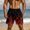 Red, variant on Viluyesy Swim Trunks for Mens, with Pockets Surfing Board Shorts Elastic Waist Beach Sports Swimwear Orange M