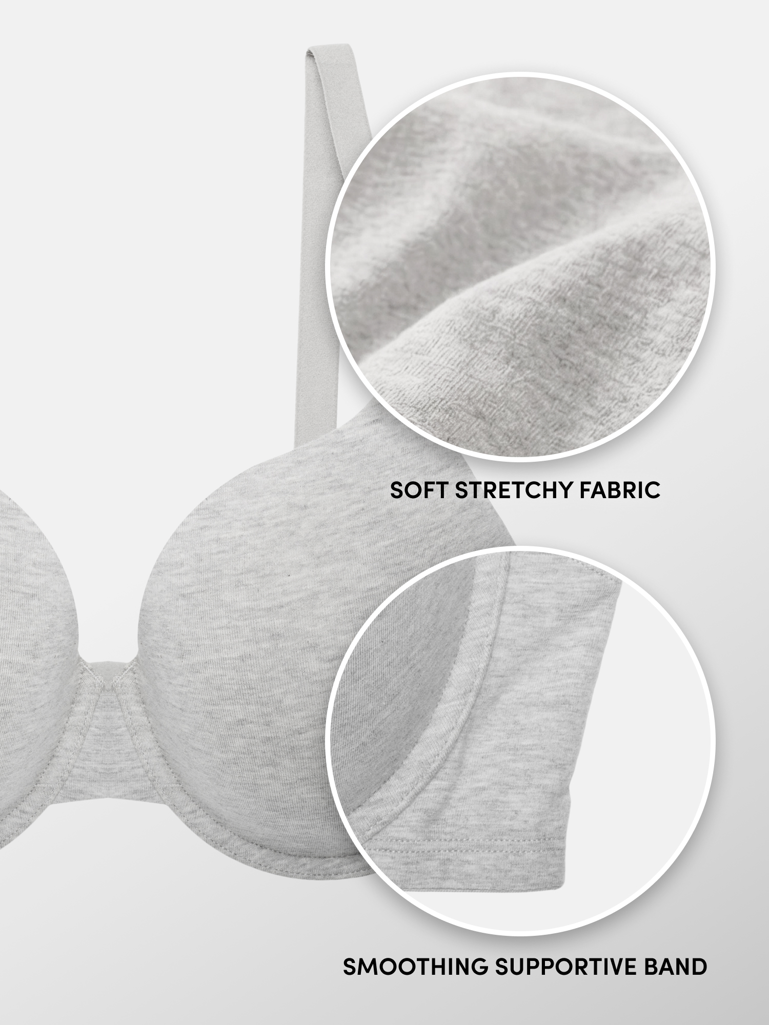Fruit of the Loom Women's Cotton T-Shirt Bra, 2-Pack photo 7