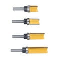 thumbnail image 2 of brocas de fresado de corte al ras de 8 mm, herramienta de corte de vástago redondo para carpintería de bricolaje., 2 of 14