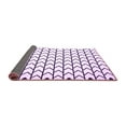 thumbnail image 2 of Ahgly Company Indoor Rectangle Solid Purple Modern Area Rugs, 3' x 5', 2 of 4