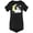 Black, variant on Cute Owls On The Clouds Bodysuit Infant -Image by Shutterstock, Newborn
