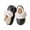 Black, variant on Xfvqtps New Women Fuzzy Slippers Fluffy Furry Fleece Lining Cover Heel Solid Color Thick Sole Waterproof Non-Slip Comfortable Cozy Indoor and Outdoor Warm Winter PVC Casual Shoes